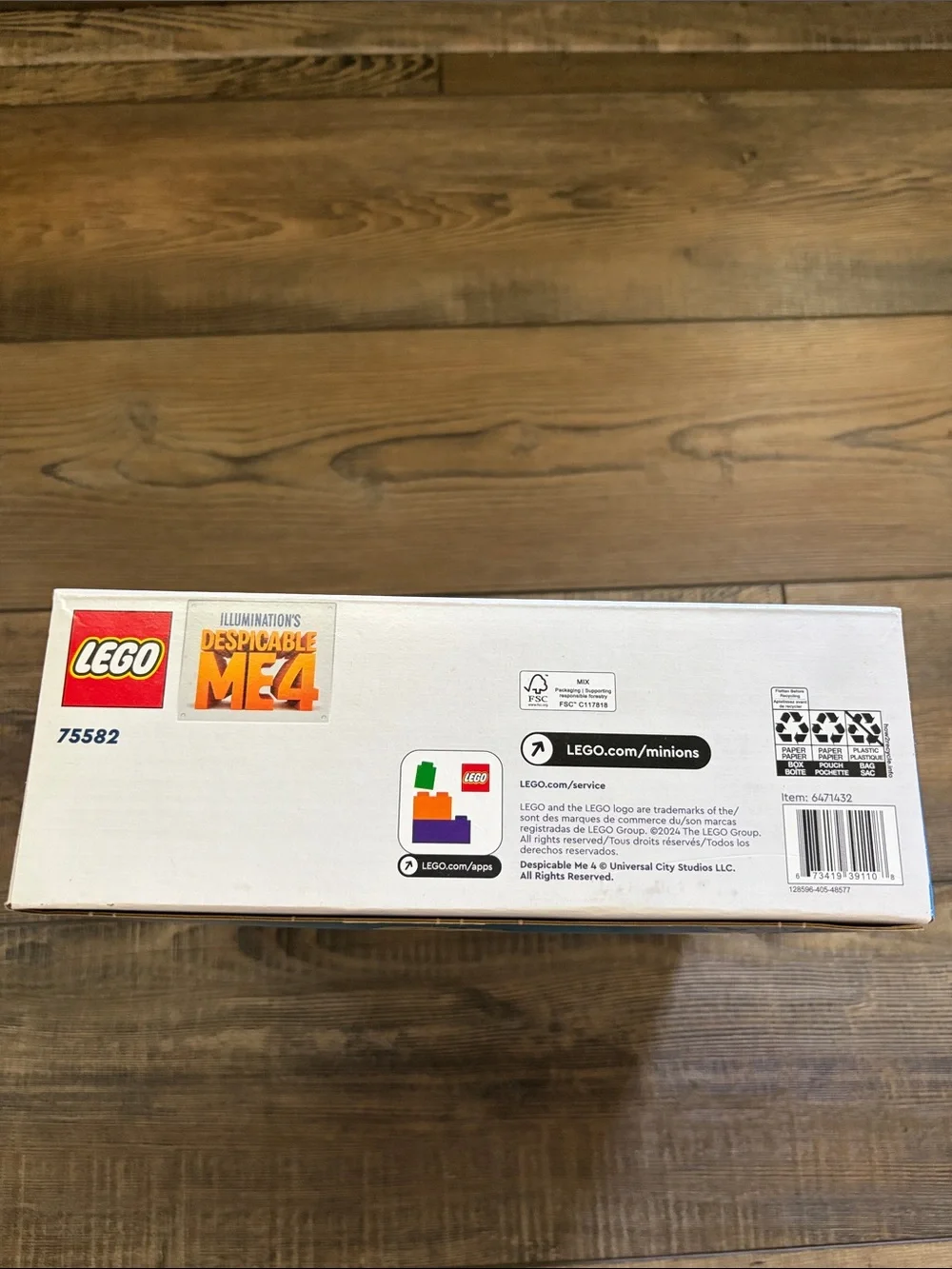 Lego Despicable Me 4 Brick-Built Gru with Yellow Minions Playset - Picture 4 of 6